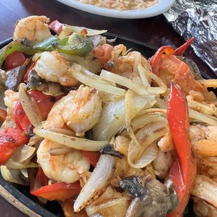 Shrimp Fajitas