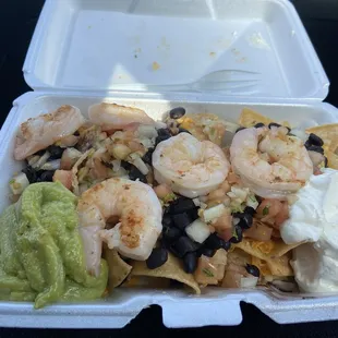 Shrimp Nachos