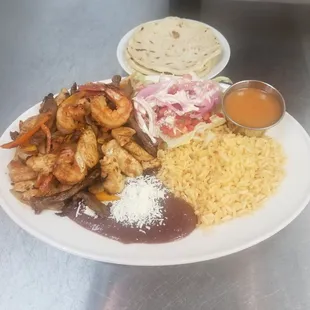 Mix fajita.