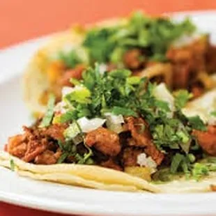 Tacos de pastor.....Mmmm!!! with the traditional pineapple!!!
