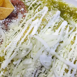 Enchiladas Verdes
