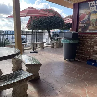 Outdoor covered patio