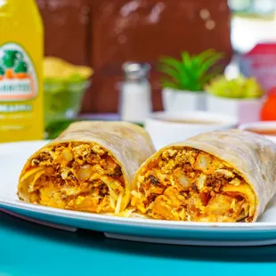 Chorizo Breakfast Burrito