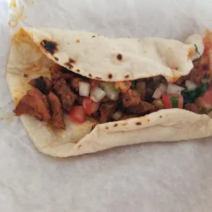 Asada taco