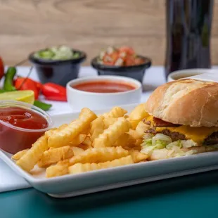 burgers, food, burger