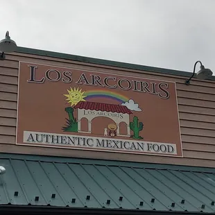 the front of the restaurant