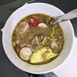 Green Pozole, my FAVORITE thing!