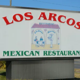 a sign for a mexican restaurant