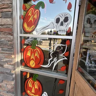 Loved the paint decorations