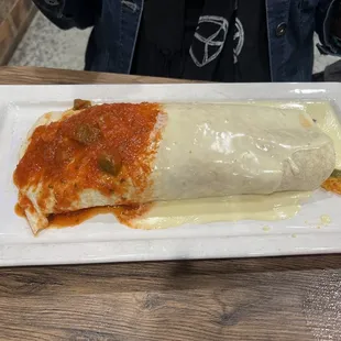 Enchilada - it is huge!