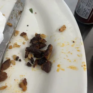 Burned super hard alpastor dint take more because I was with my boss dint want to make a super deal out of it