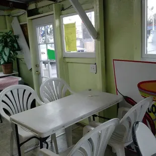 Sitting area inside
