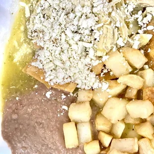Chilaquiles with Chicken