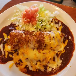 Beef enchilada
