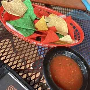 Salsa and Chips