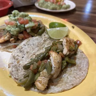 a plate of food