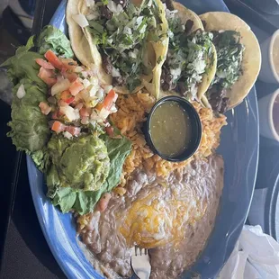 Carne asada street tacos
