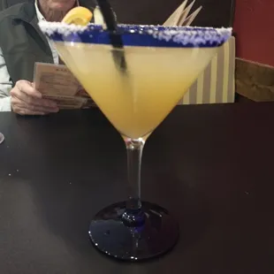 Perfect Margarita on the rocks.