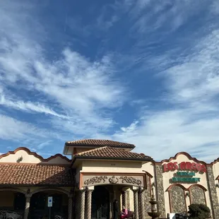 Outside