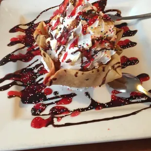 Fried ice cream