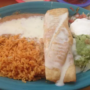 Chicken Chimichanga