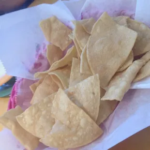 Authentic tortilla chips