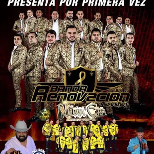 a poster for the event