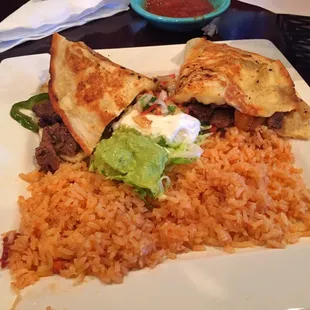 Steak Quesadilla Fajitas