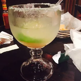 Margarita wasn't the best, but I managed to somehow choke it down :)