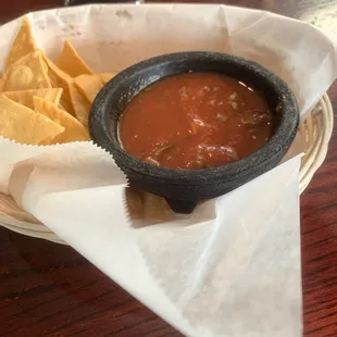 Chips and salsa