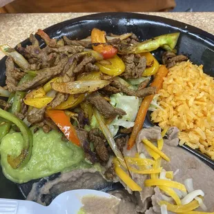 Fajita plate