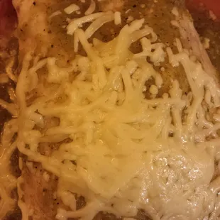 Sorry I couldn't give you the full size. .It was so good I was late in the pics.  Shrimp Burrito with Verde sauce