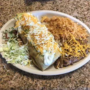 Carne Asada Chimichanga