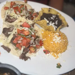 Ninos Steak Soft Taco