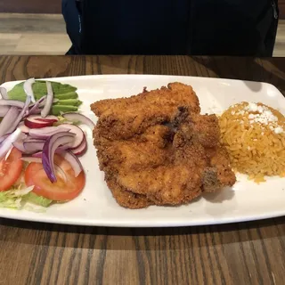 Milanesa De Pollo Lunch Special