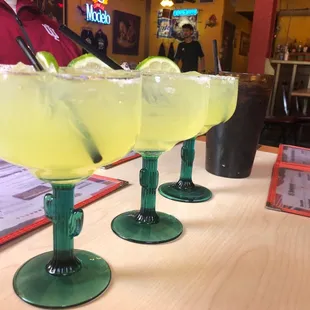 Amazing margaritas and coke