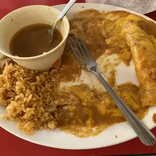 I ordered chicken enchiladas &amp; they were cold. The service was lacking. Very disappointed.