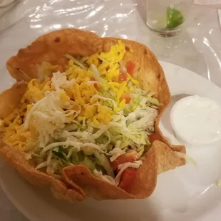 Taco salad?