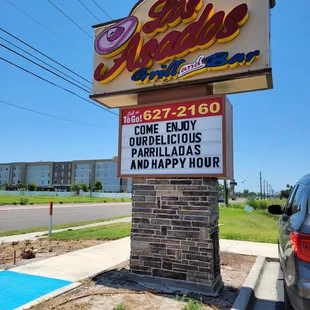 a sign for a mexican restaurant
