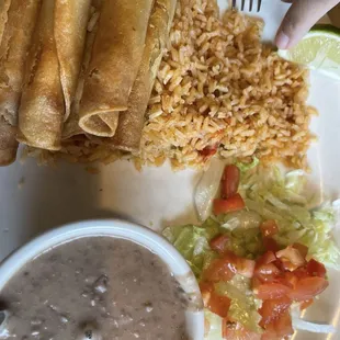 Chicken Flautas