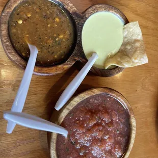 Complimentary salsa