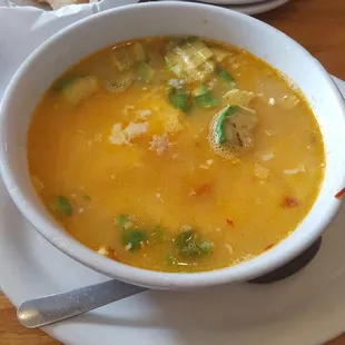 Chicken Tlalpeno soup