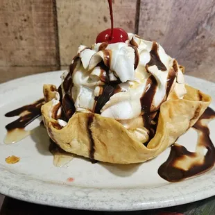 Fried Ice cream.