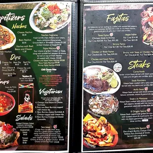 menu, pizza