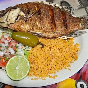 seafood, fish, grilled fish, grilled seafood, food