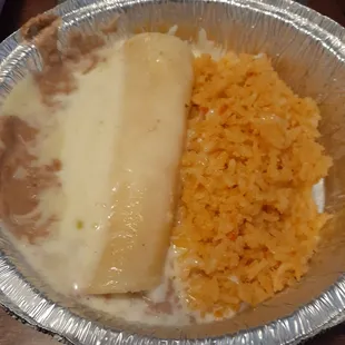 Kids Cheese Enchilada