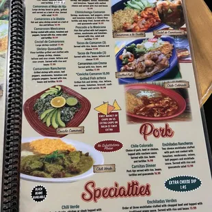 ramen and noodles, menu