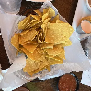 Free chips and salsa