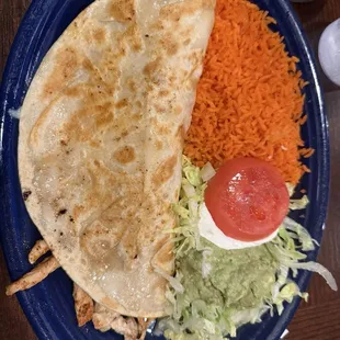 Chicken quesadilla
