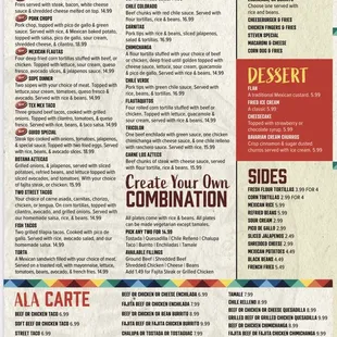the menu
